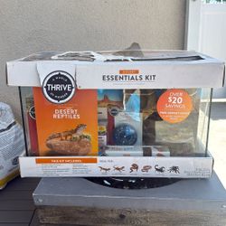 10 Gallon Terrarium Tank Kit 