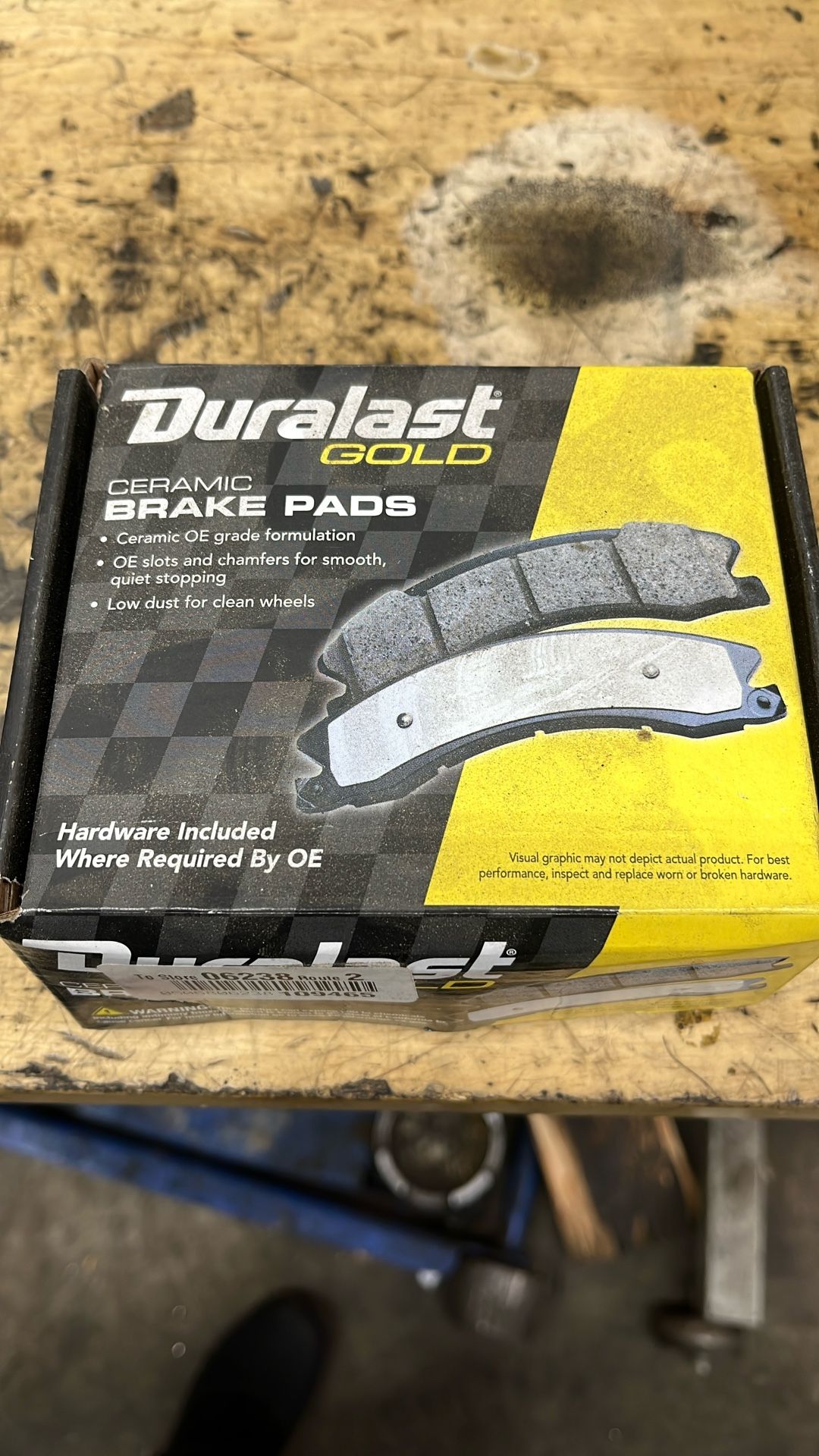 Duralast Ceramic Brake Pads DG680