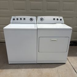 Washer and Dryer 