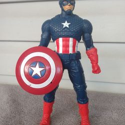 Marvel CAPTAIN AMERICA 9.5" Action Figure 2019