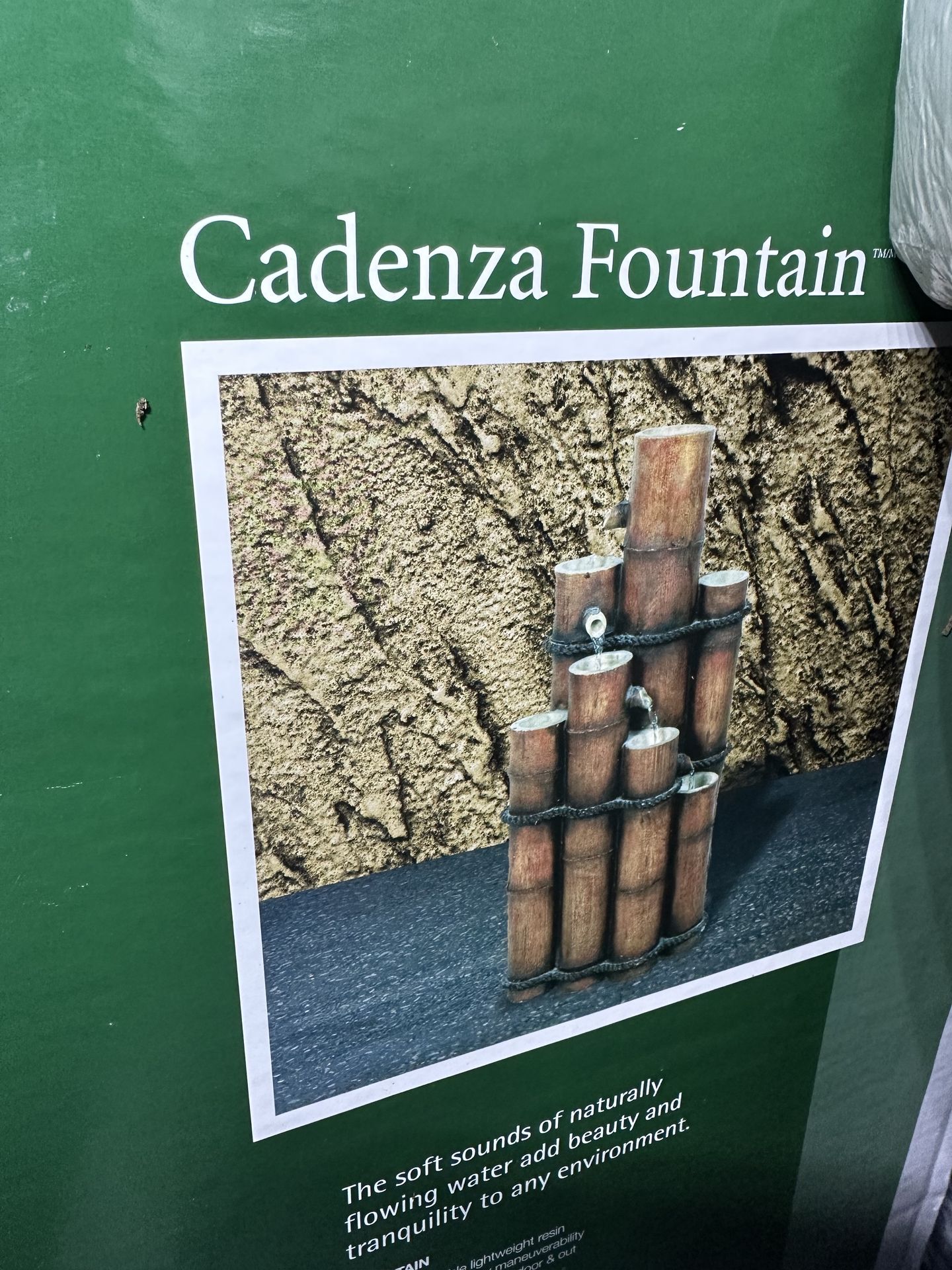 Fountain brand new, read description below