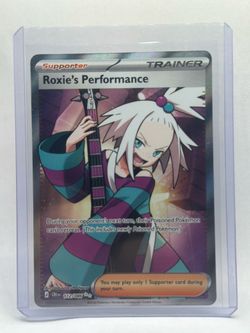 Roxie's Performance Holo Ultra Rare ME04: Chaos Rising 112/086 NM