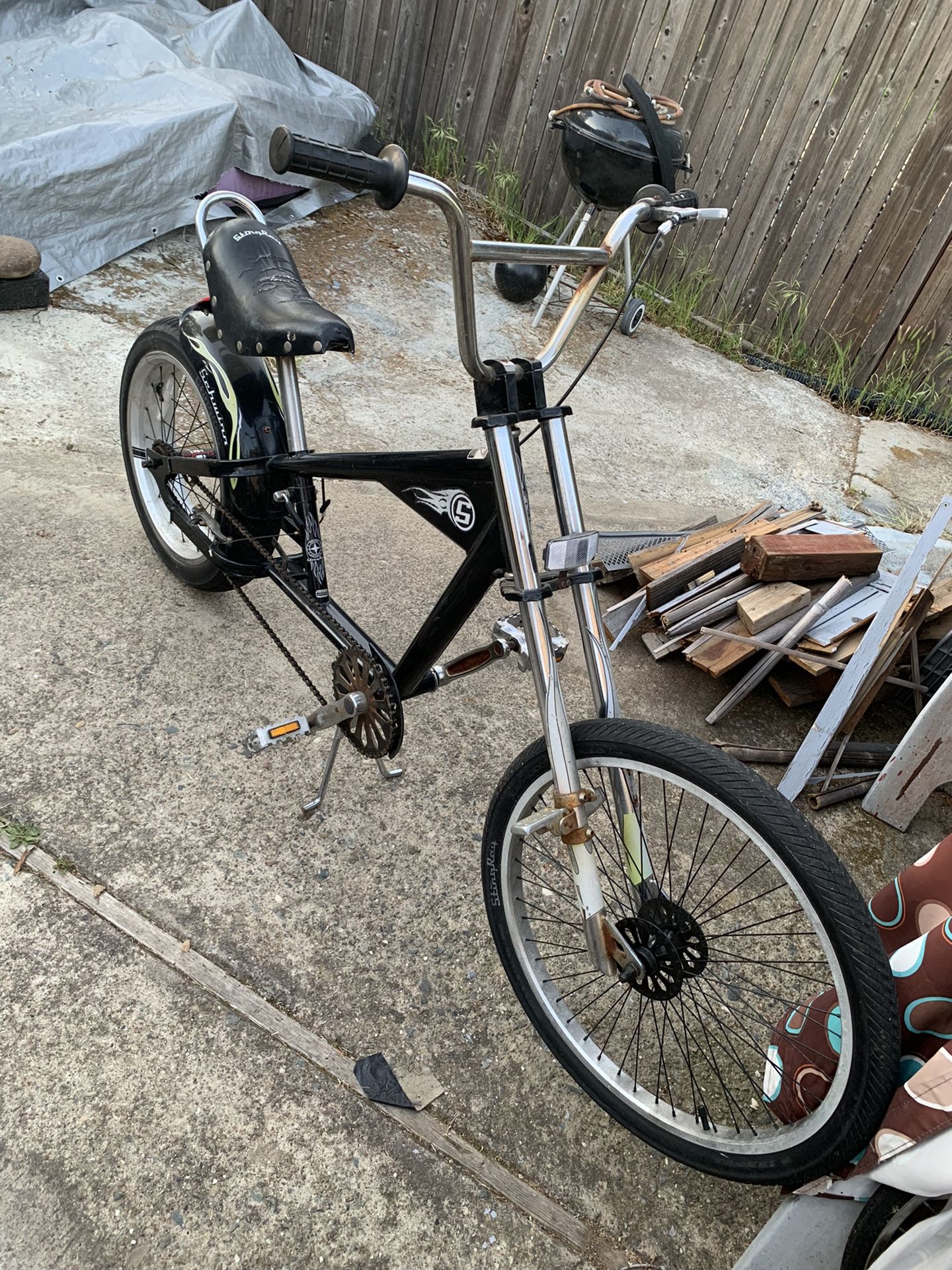 Bike And Pontoon Boat 