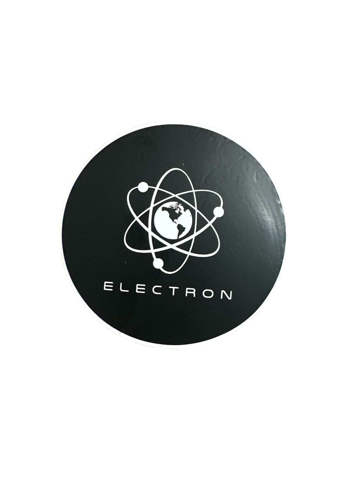 NASA electron stickers (2) 3” diameter   T-180