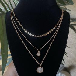 Layered Necklace Available 