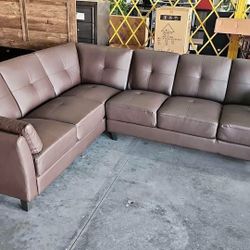 Brand New 🌛$10 Down Payment Finance ▪️▪️Peever 2 Piece Sectional 🌛 Delivery Available 