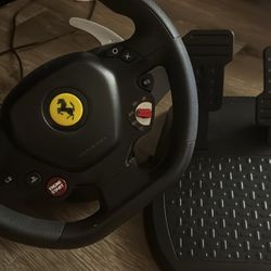Steering Wheel With Pedals