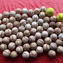 Batting Practice Baseballs 