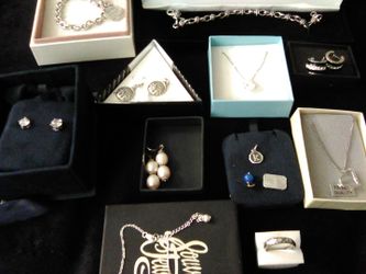 925 Sterling Silver -12 Item Collection/set.