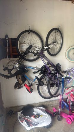 Mountain bikes