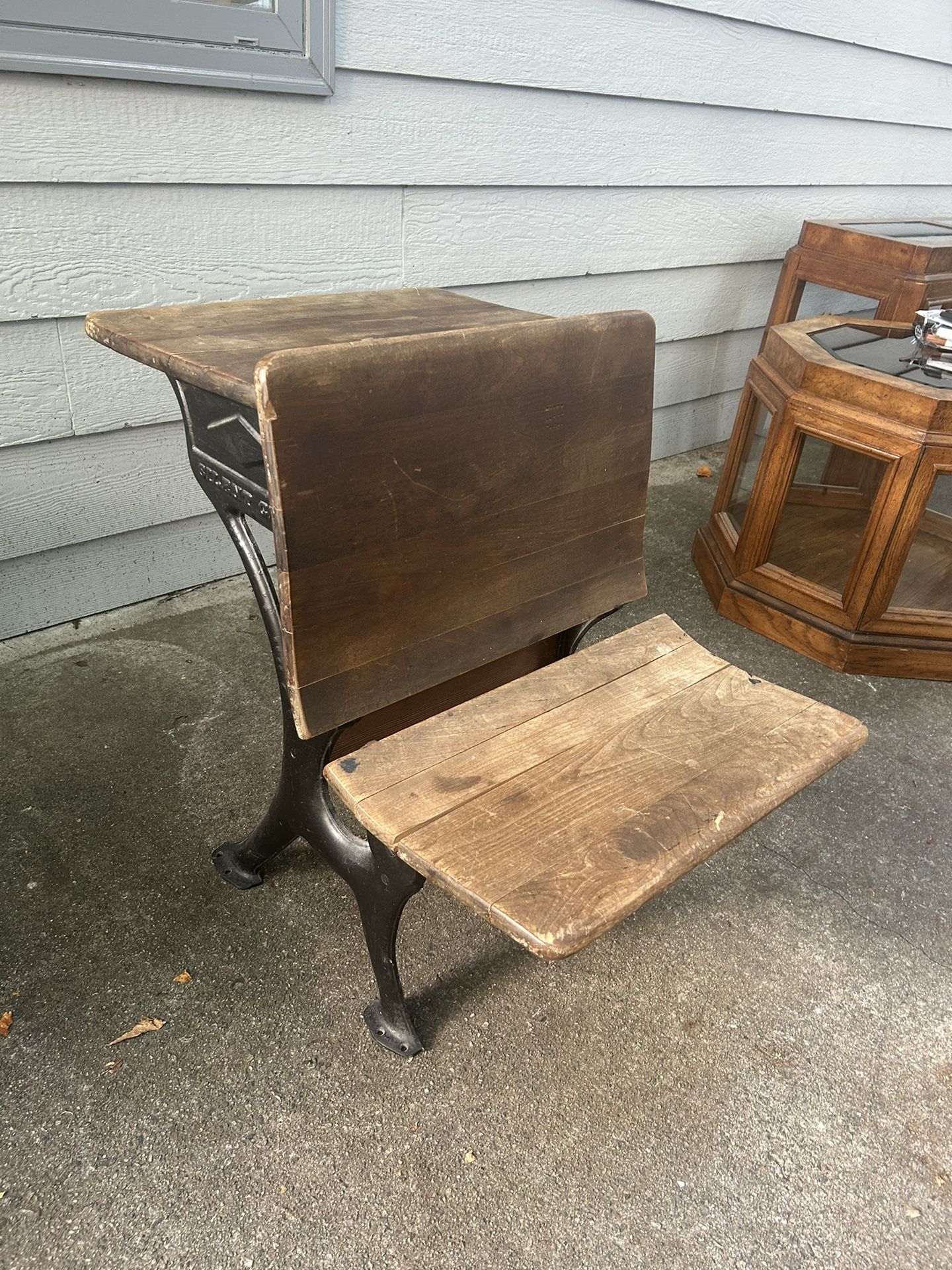 Antique Kids Desk
