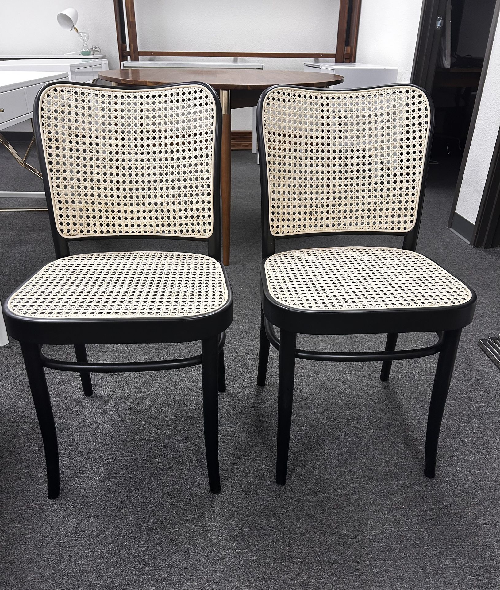 Set Of Rattan Chairs 