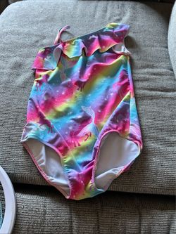 Girls Unicorn One-Piece Swimsuit
