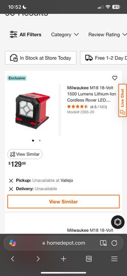 Milwaukee M18 Light