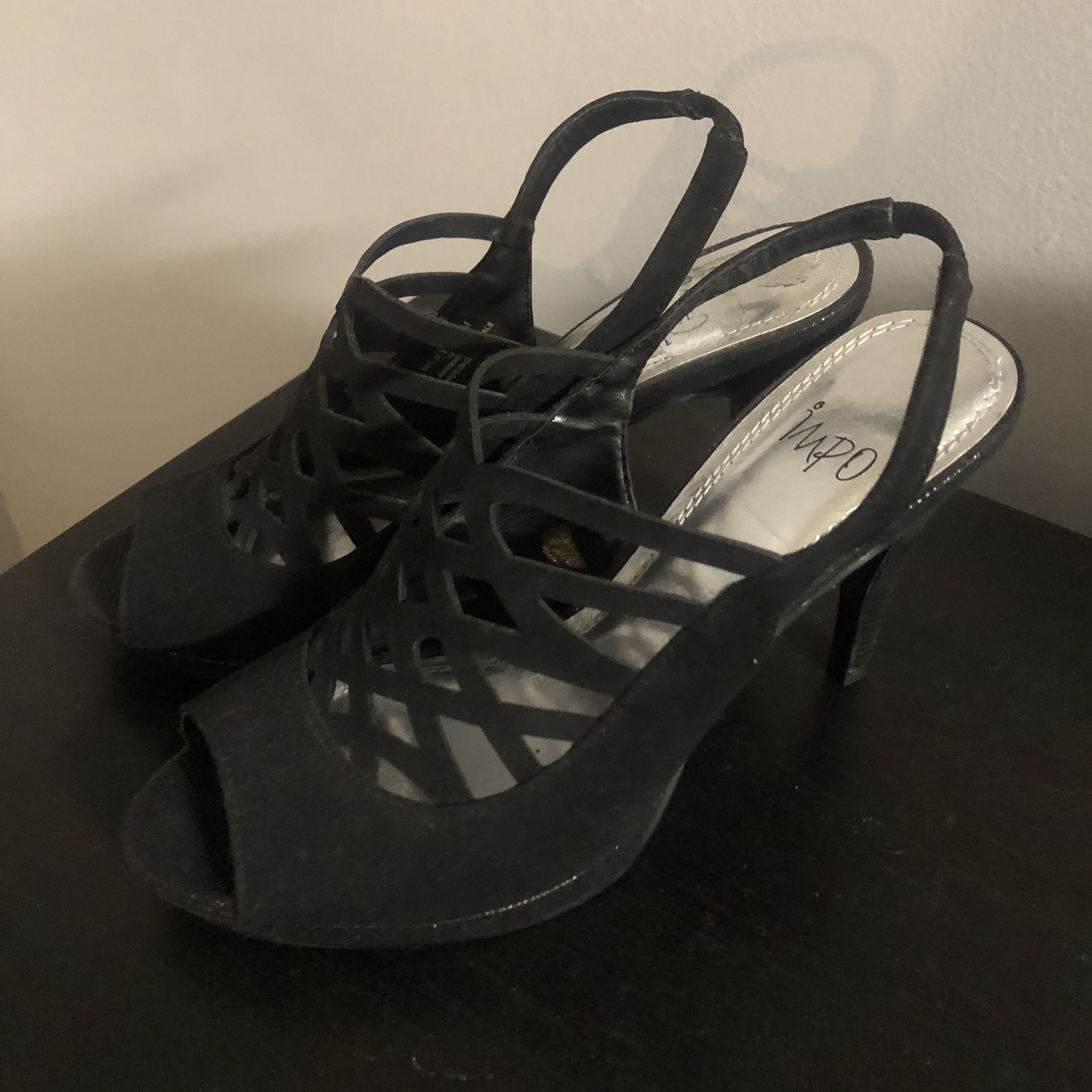 Black Heels, Size 8