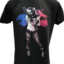 Suicide Squad Harley Quinn Graphic TShirt Black Medium DC Comics Movie Tee