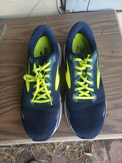 Brooks Ghost 15 Navy Blue/Lime