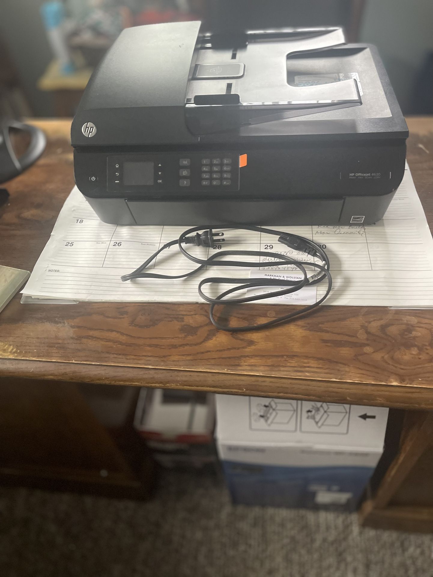 HP Officejet 4630 Wireless All In One Printer Series for Sale in Long