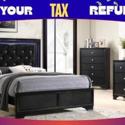 4 PC QUEEN BEDROOM SET 