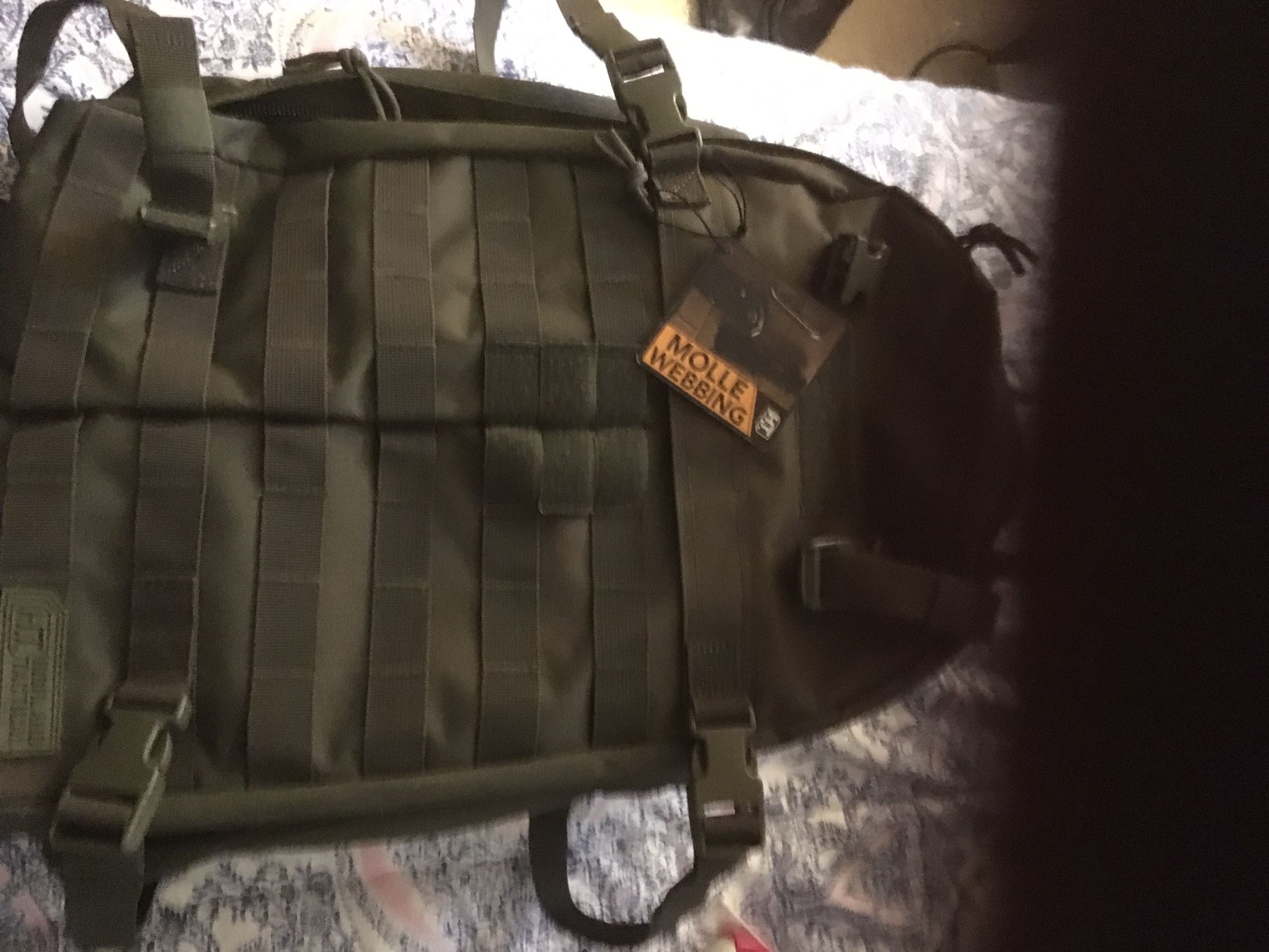 Army style backpack new never used reduced for quick sale