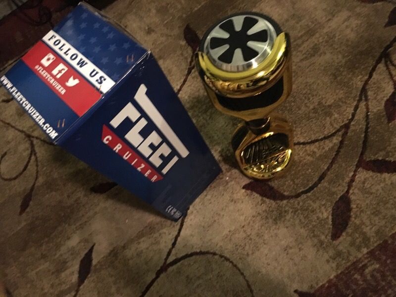 Fleetcruizer HoverboArd Gold