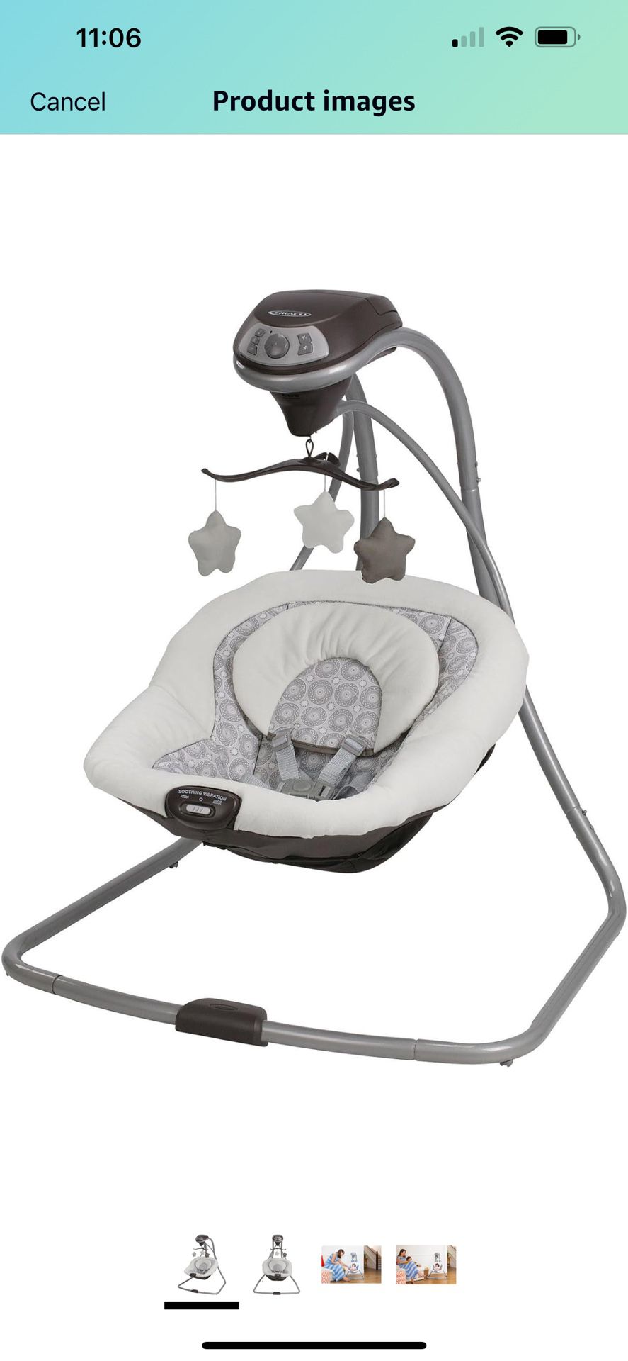 Brand New, Closed Box! Graco Simple Sway Swing 