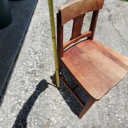Old Wooden Chair 