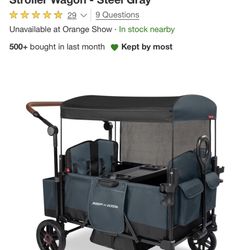  Radio Flyer Pathfinder+ Quad 4 Seat Stroller 