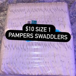 Pampers SWADDLERS Size 1