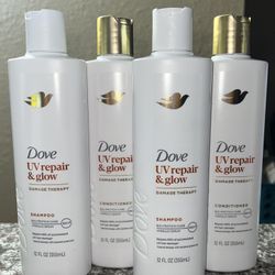Dove UV Repair & Glow Set