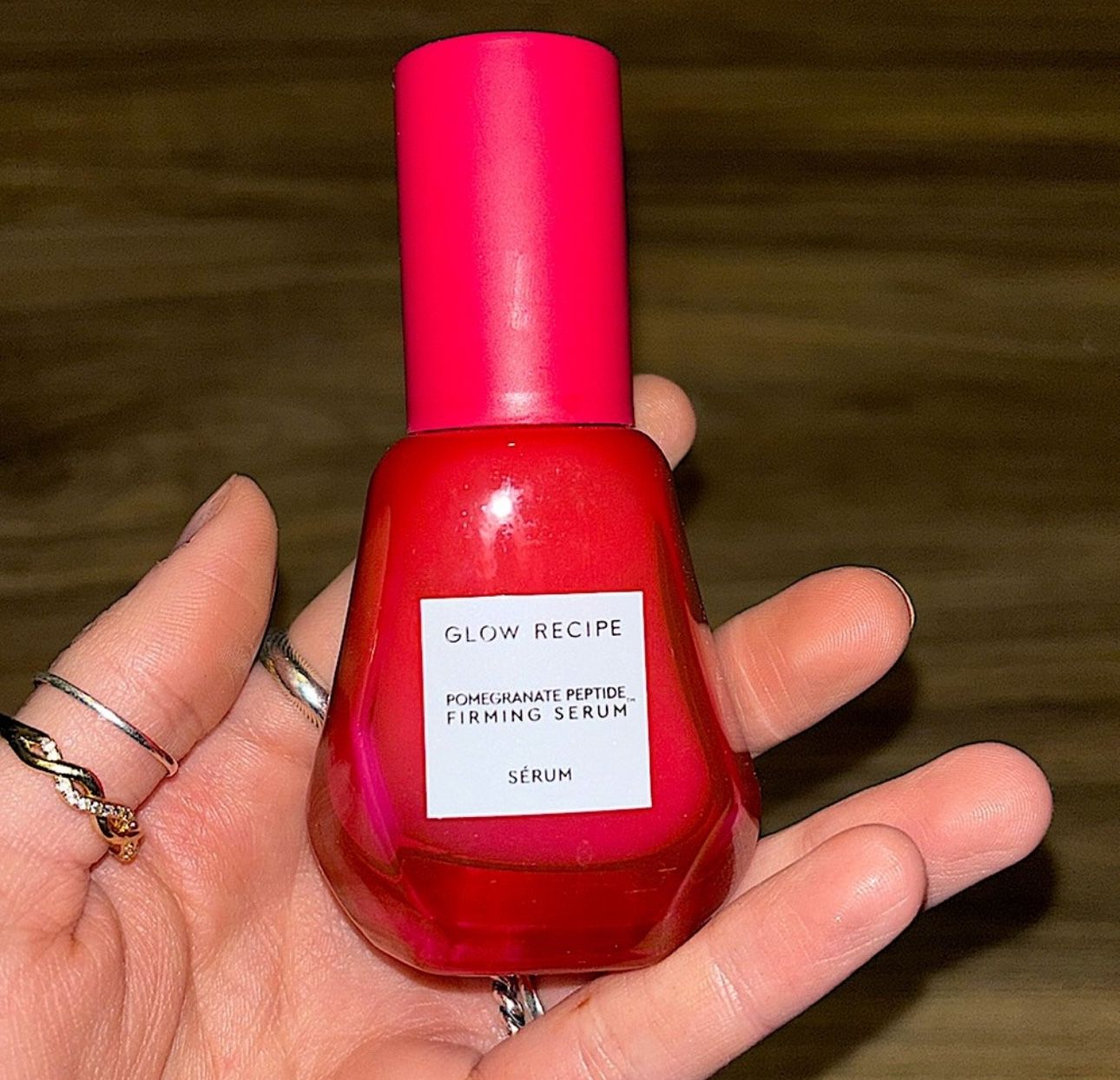 GLOW RECIPE pomegranate peptide firming serum
