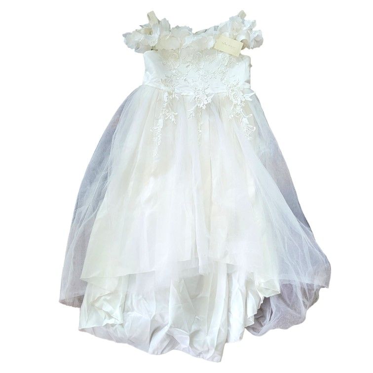 trish scully child ivory belle gown Baptism Wedding Formal Easter Dress trish scully child ivory belle gown Baptism Wedding Formal Easter Dress