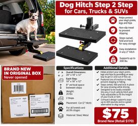 Dog Hitch Steps