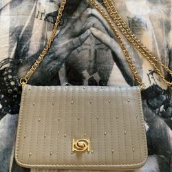 bebe Phoebe Stud Crossbody Purse