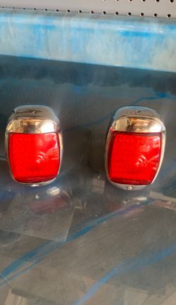 37-38 Stainless Steel tail light assembly LED