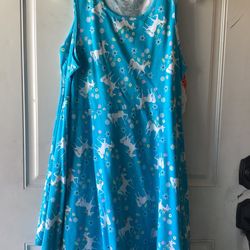 Unicorn Theme Dress