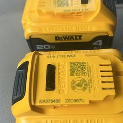 4 Dealt Batteries 2 4 Amp, And 2 2 Amp