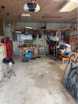 Garage sale. Everything must go by Friday