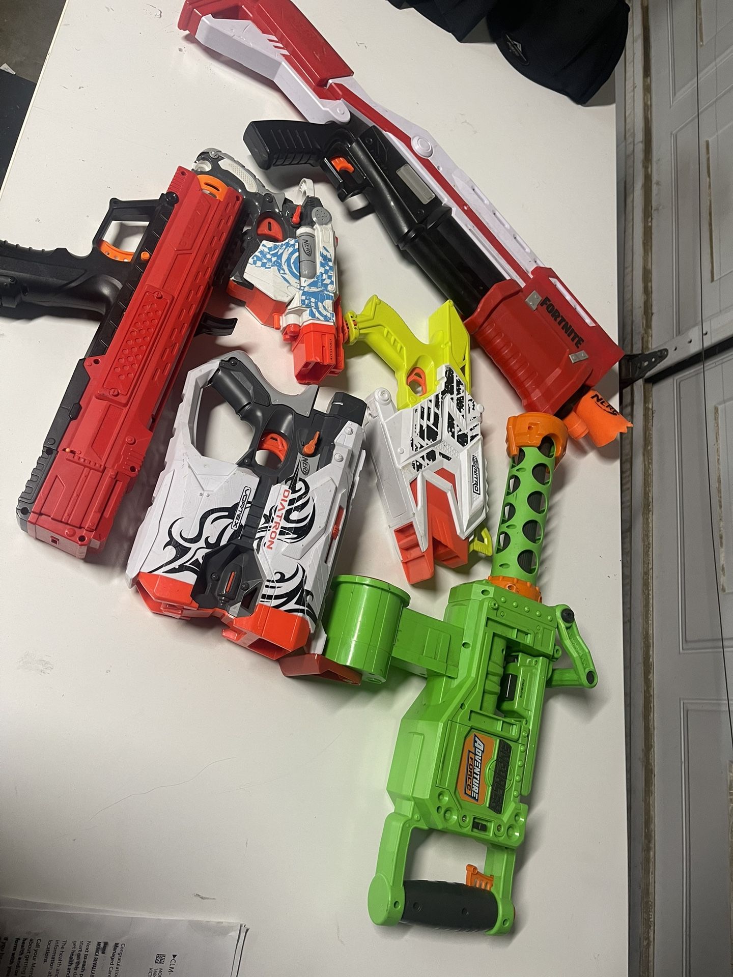 Nerf Gun Lot