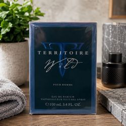 Territoire Wild Pour Homme Eau de Parfum Spray 3.4 fl oz Men's Cologne