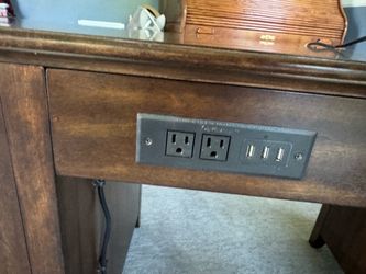Nice wood desk