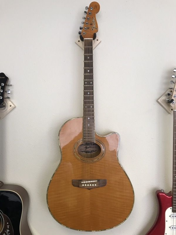 RARE Fender Montara acoustic/electric guitar