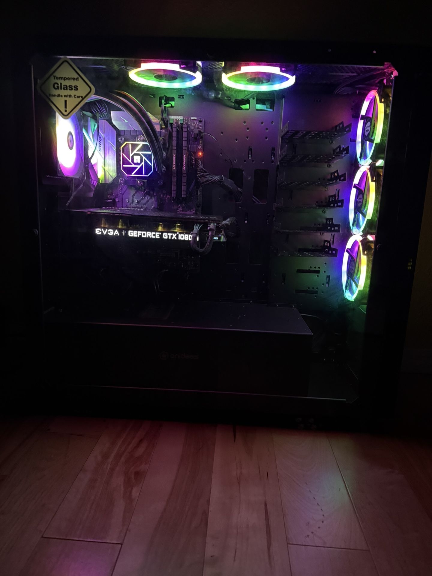 Gaming PC | Intel i7-8700K | GTX 1080 Ti | 32GB RAM | 512GB NVMe | 1000W PSU | RGB Case