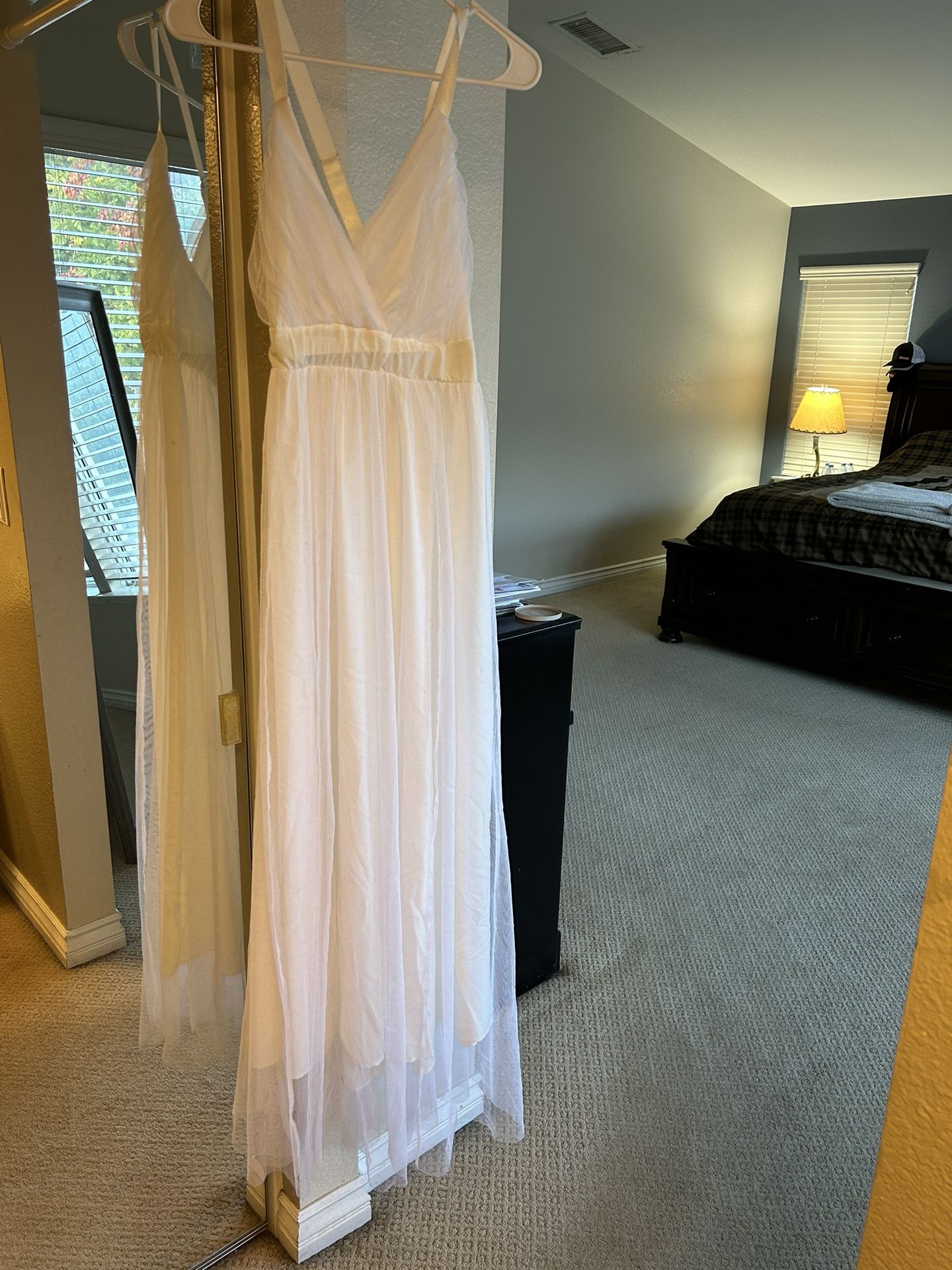 White Dress Size Large