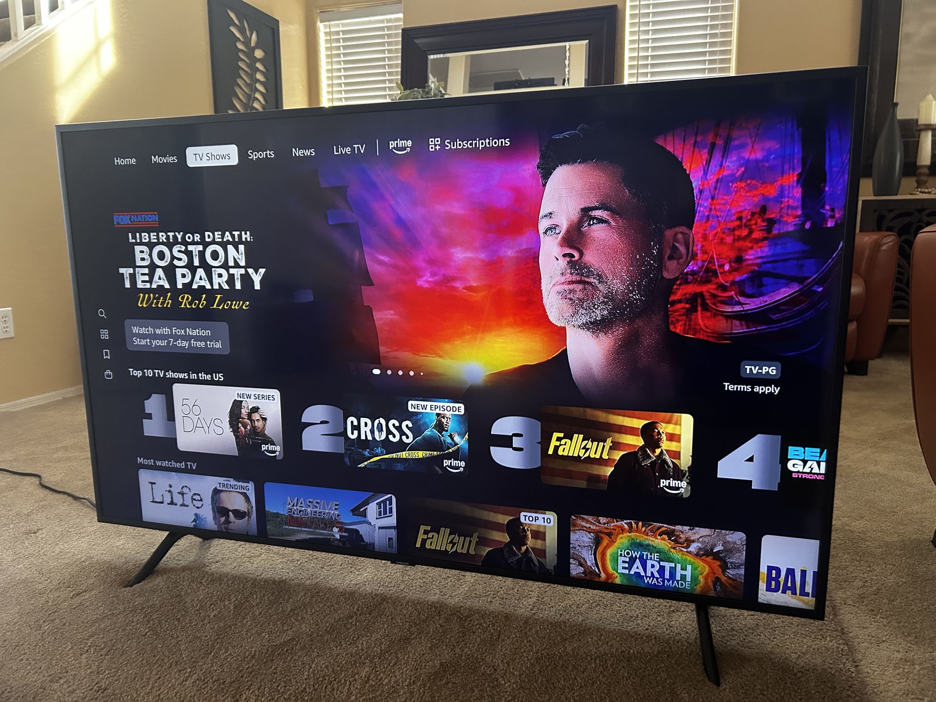 SAMSUNG 4K smart Tv 58 inches screen for Sale in Eleven Mile, AZ - OfferUp