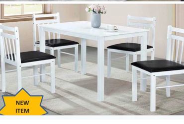 Dining table set with chairs