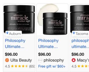 miracle worker® overnight philosophy: miraculous mornings begin at night. age-resetting, anti-wrinkle moisturizer 120 ml/4 fl. oz.