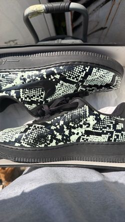 Snake print  Nike AF1 9.5 men