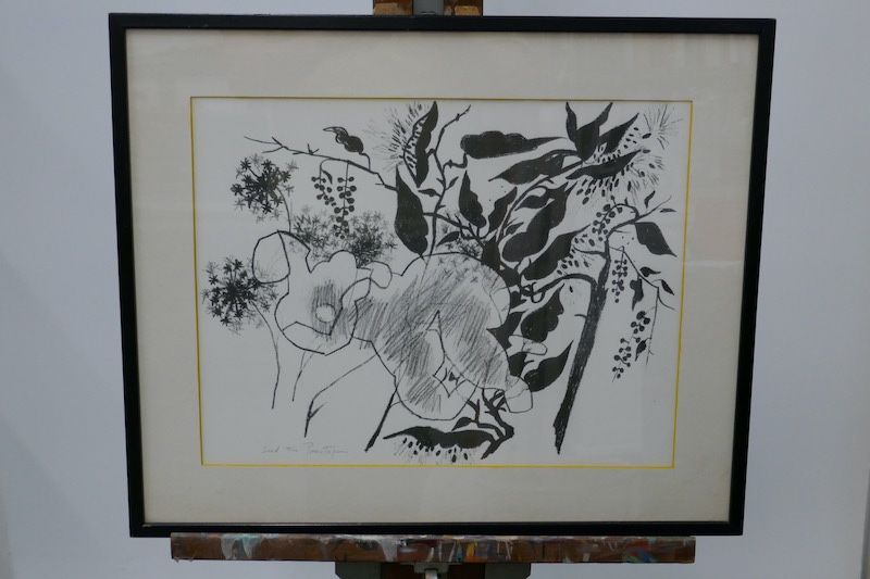 Gregorio Prestopino “Seed” 1972 Lithograph