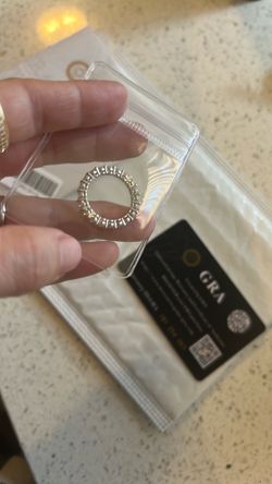 Size 7 eternity ring,  obo of course